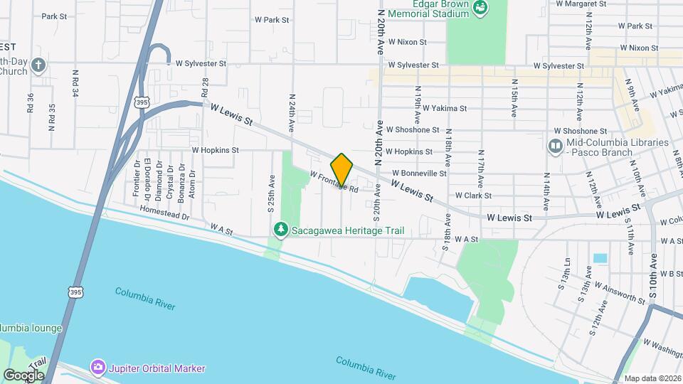 414 S 22nd Ave Map and Location Details