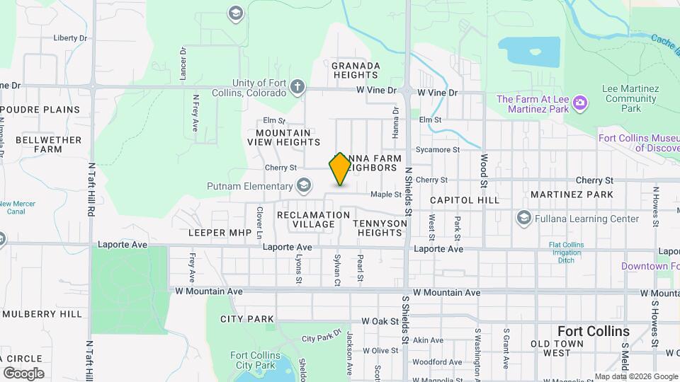 1236 Maple St Map and Location Details