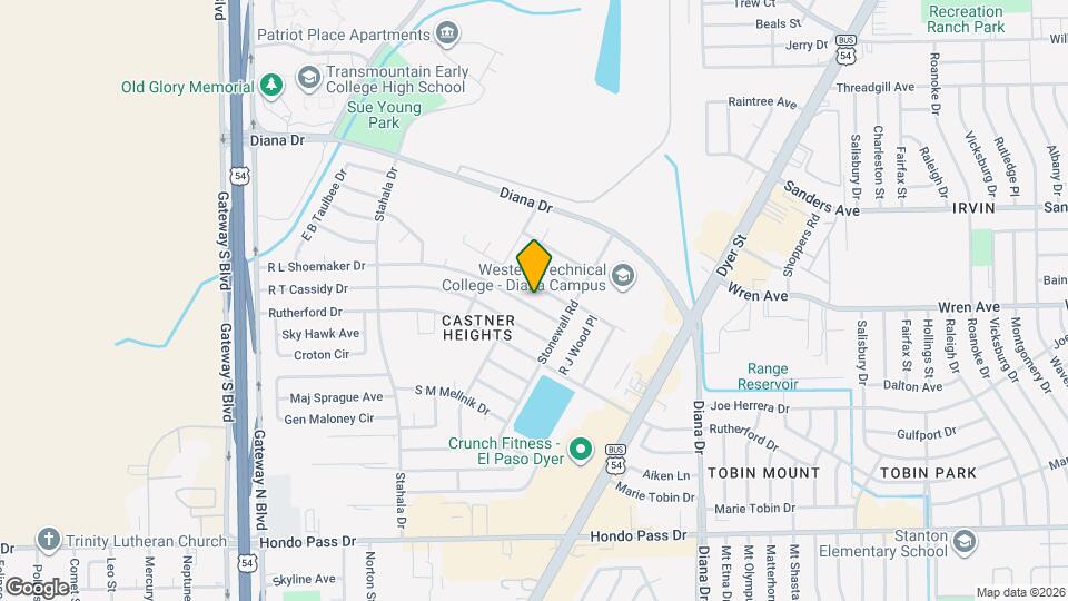 4733 R L Shoemaker Dr Map and Location Details