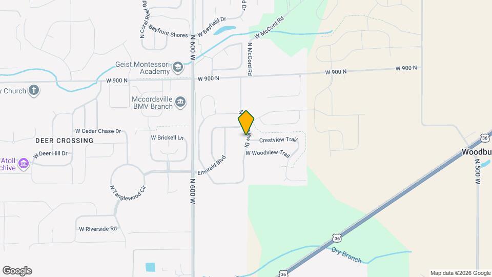 8728 N Springview Dr Map and Location Details
