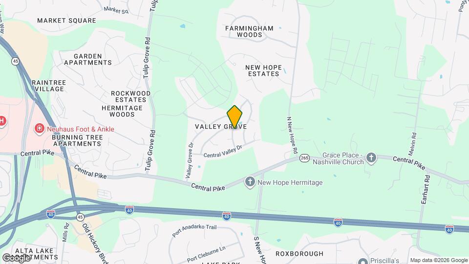 4520 Brooke Valley Dr, Unit 4520 Brooke Valley Dr Mapa y Detalles de la Ubicación