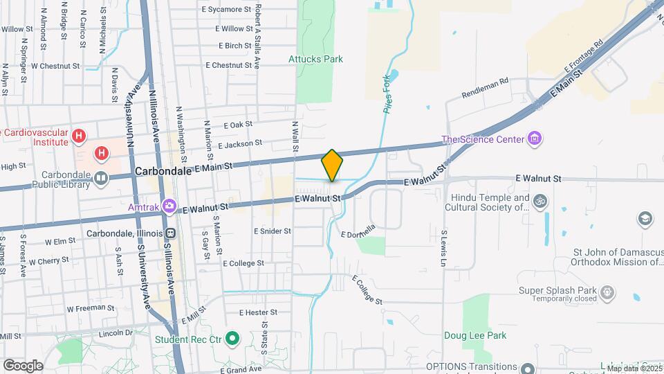 700 E Walnut St Map and Location Details