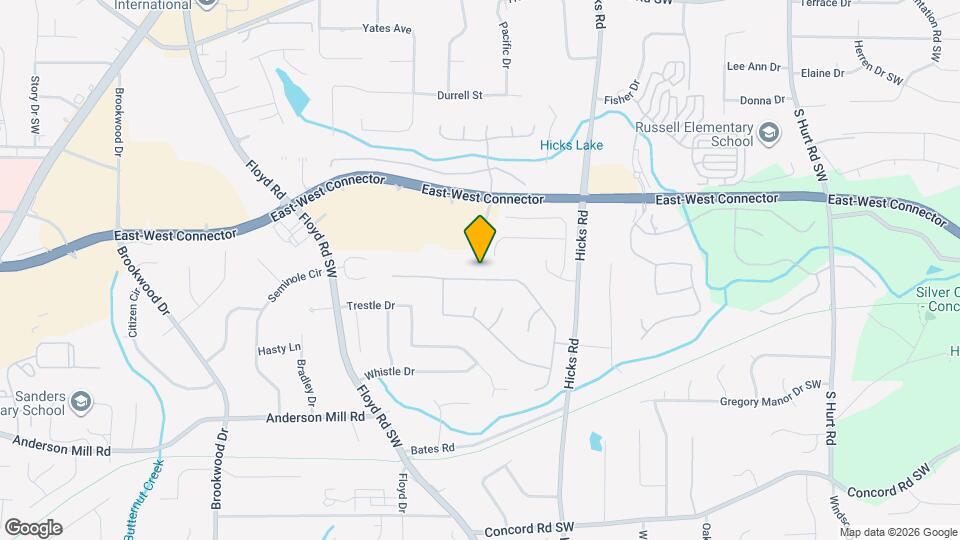 3968 Brantley Dr Mapa y Detalles de la Ubicación