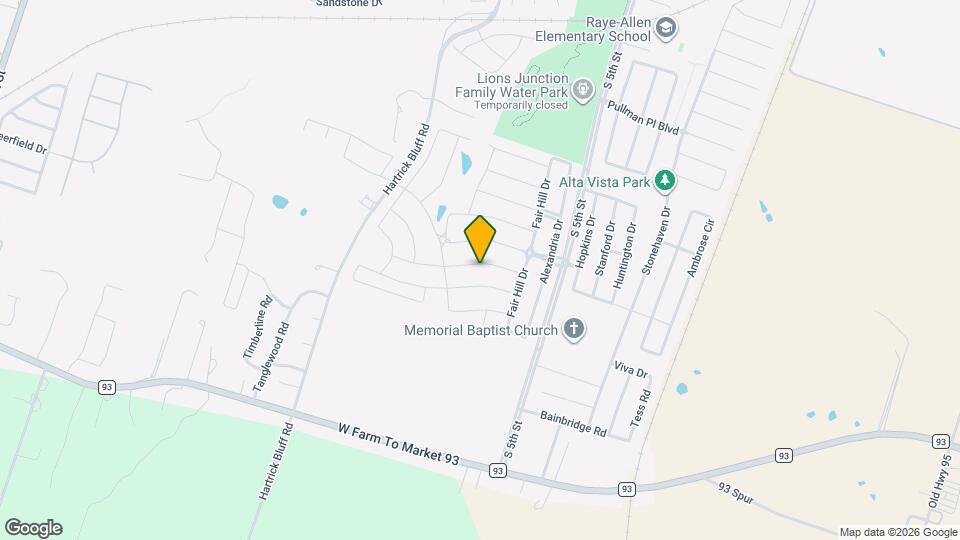 515 Cross Dr. Map and Location Details