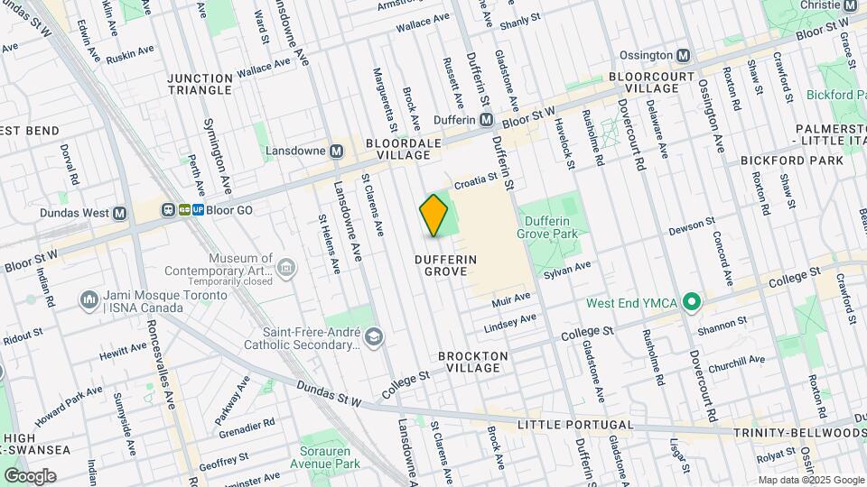484 Brock Av Map and Location Details