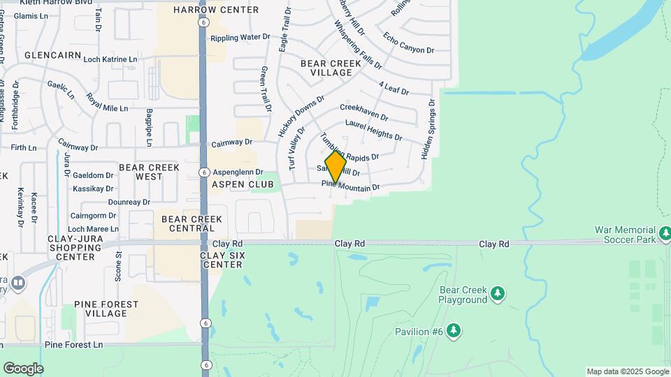4418 Lost Spring Dr Map and Location Details