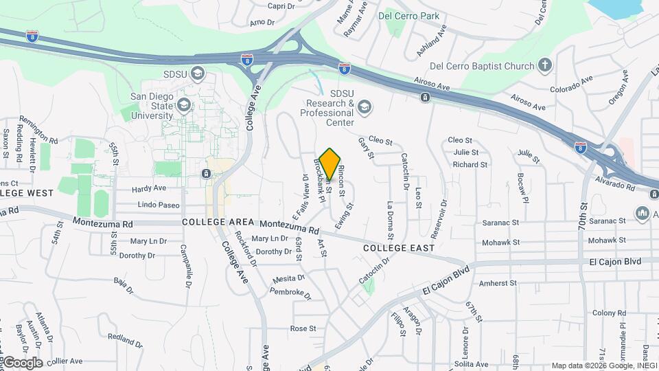 5169 Tipton St Map and Location Details