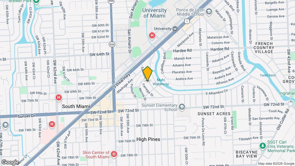 6610 Santona St Map and Location Details