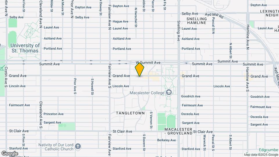 1708 Grand Ave Map and Location Details