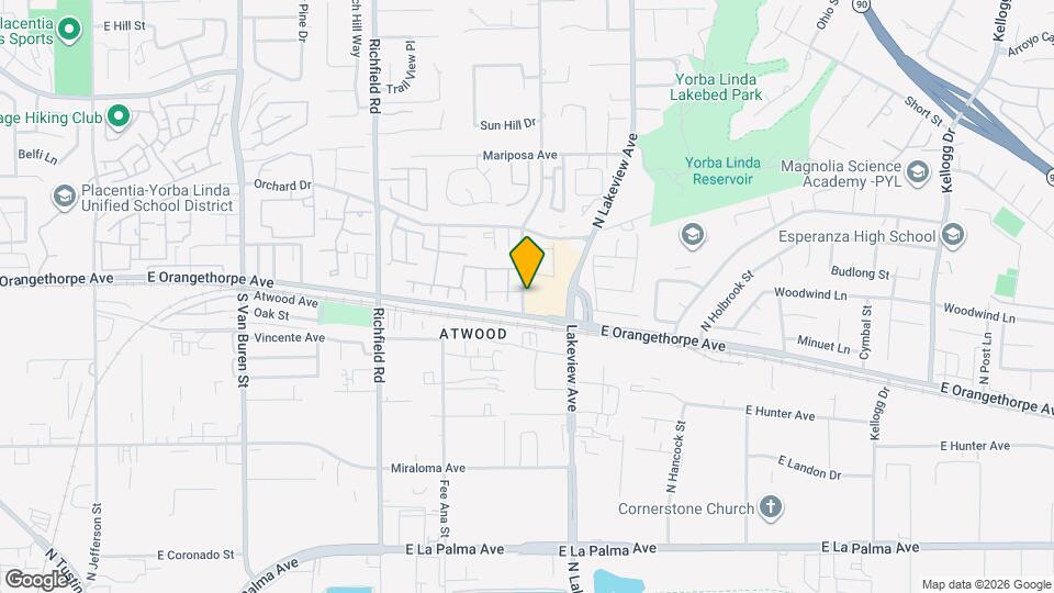 Highland Orchard Apartments Map and Location Details