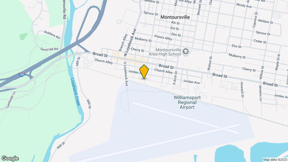 413 Jordan Ave Map and Location Details