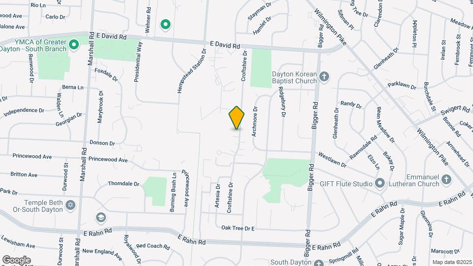 4713 Croftshire Dr Map and Location Details