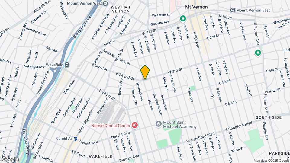 246 S 3rd St Mapa y Detalles de la Ubicación