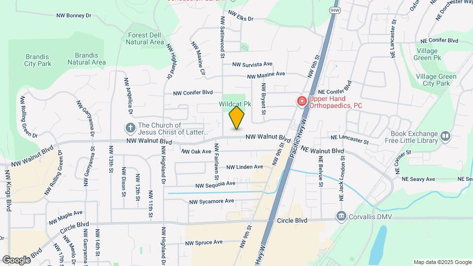 655 NW Walnut Blvd Map and Location Details