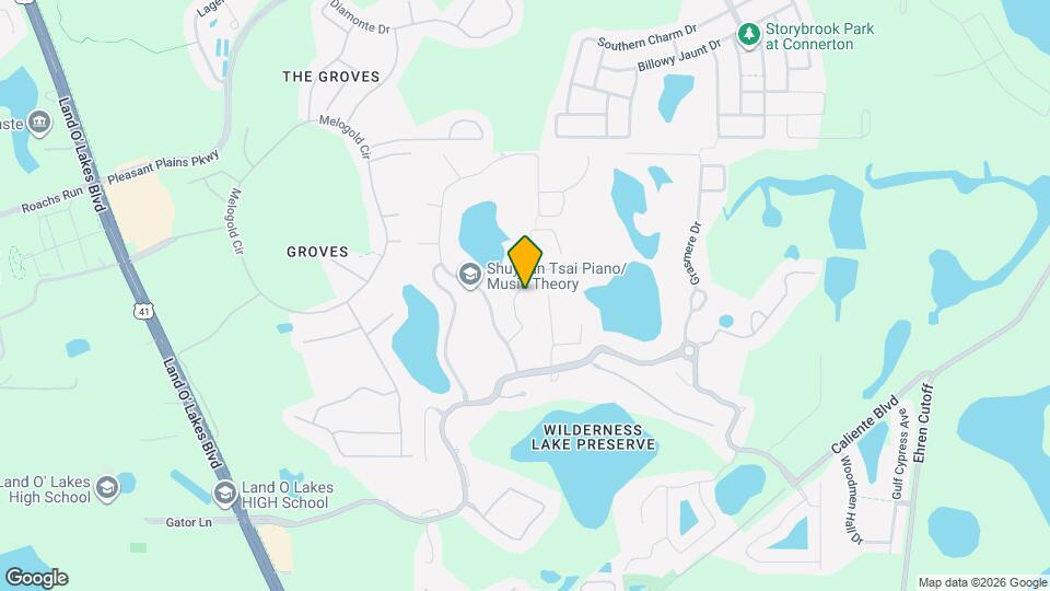 7632 Blue Spring Dr Map and Location Details