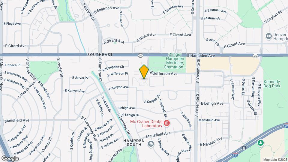 Chestnut Ridge Apartment Homes Map and Location Details