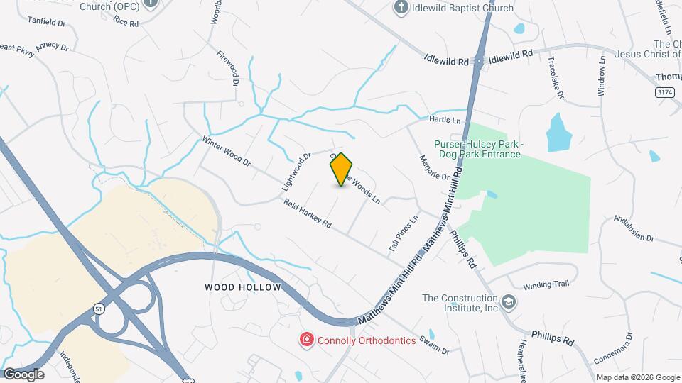 2534 Gum Wood Ct Map and Location Details