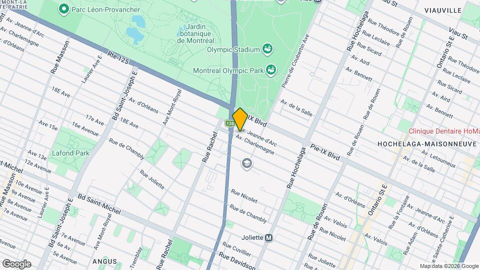 2805 Charlemagne Av Map and Location Details