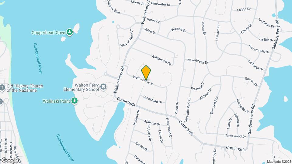 126 Walton Trce S Map and Location Details