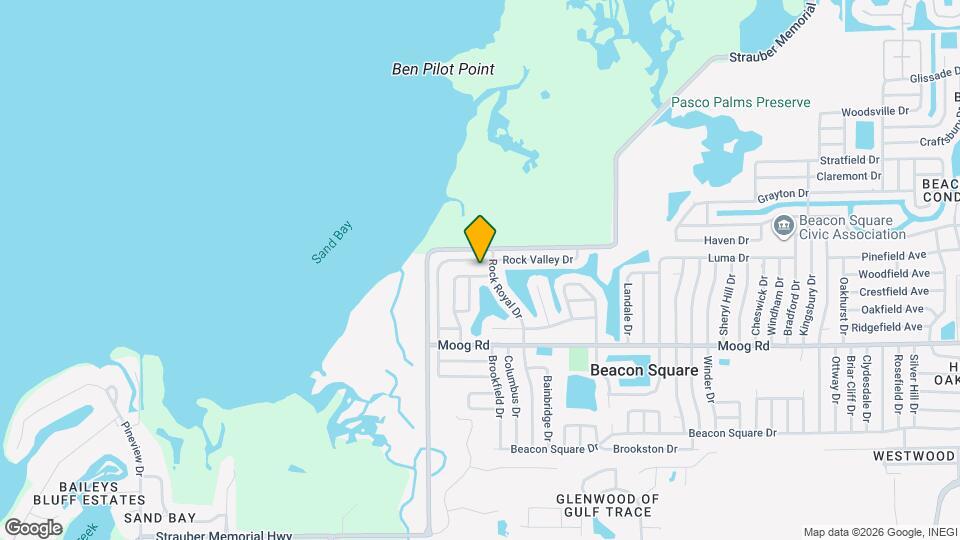 3673 Rockaway Dr Map and Location Details