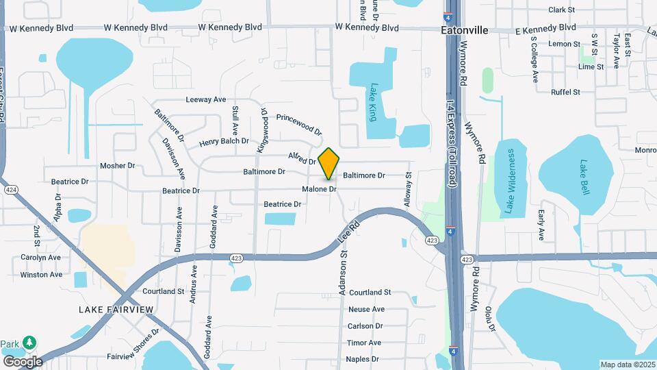 923 Malone Dr Map and Location Details