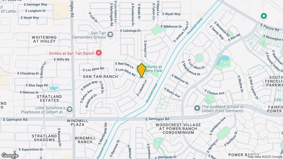 3741 S Brighton Ln Map and Location Details