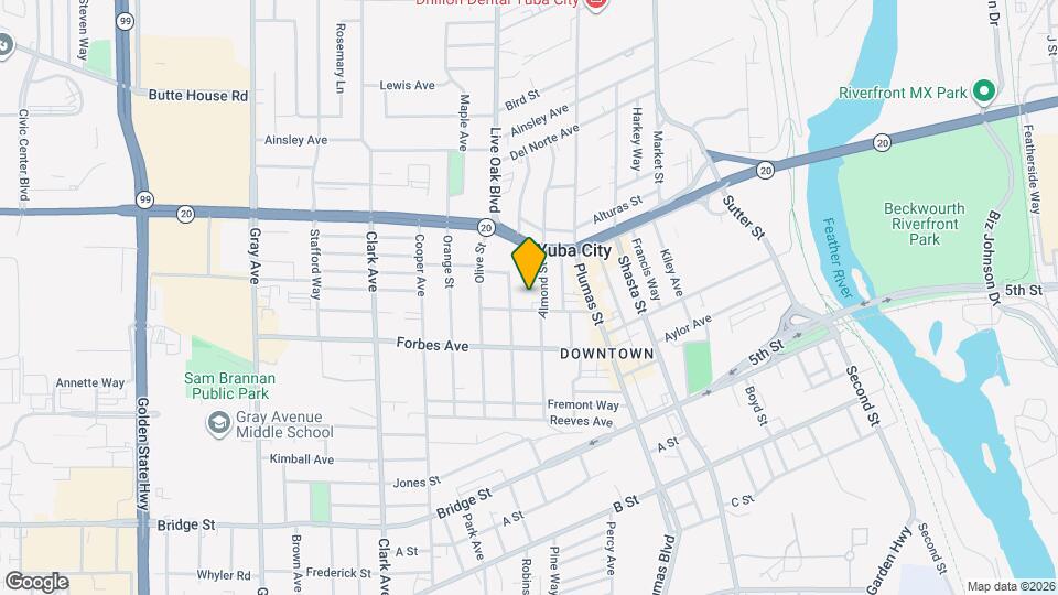 814 Almond St Map and Location Details