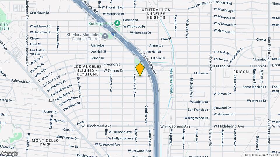 1422 Sacramento, Unit Unit#2 Map and Location Details