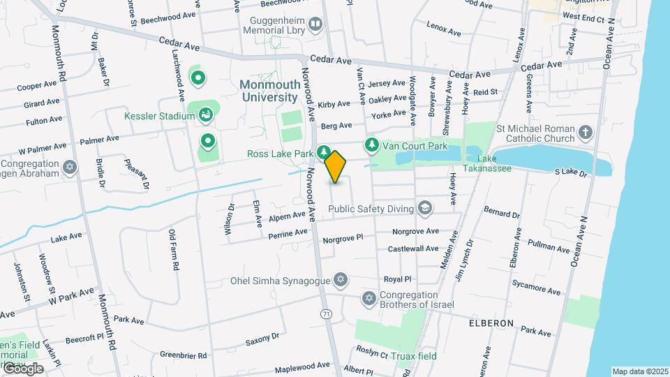 871 Red Oaks Dr Map and Location Details