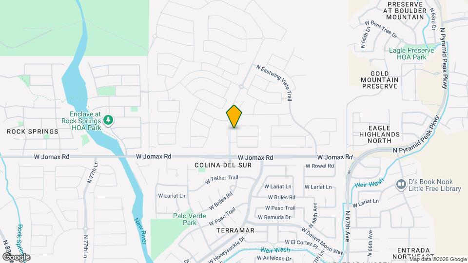 26770 N 71st Dr Map and Location Details