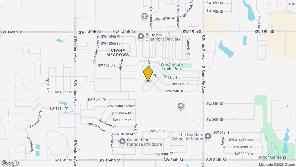 2604 Briarcliff Dr Map and Location Details