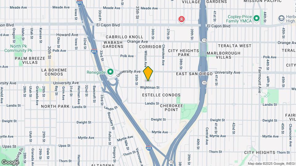 3819 Wilson Ave, Unit 2 Map and Location Details