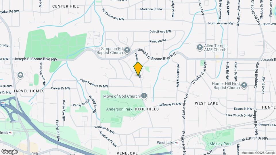238 Anderson Ave NW Map and Location Details