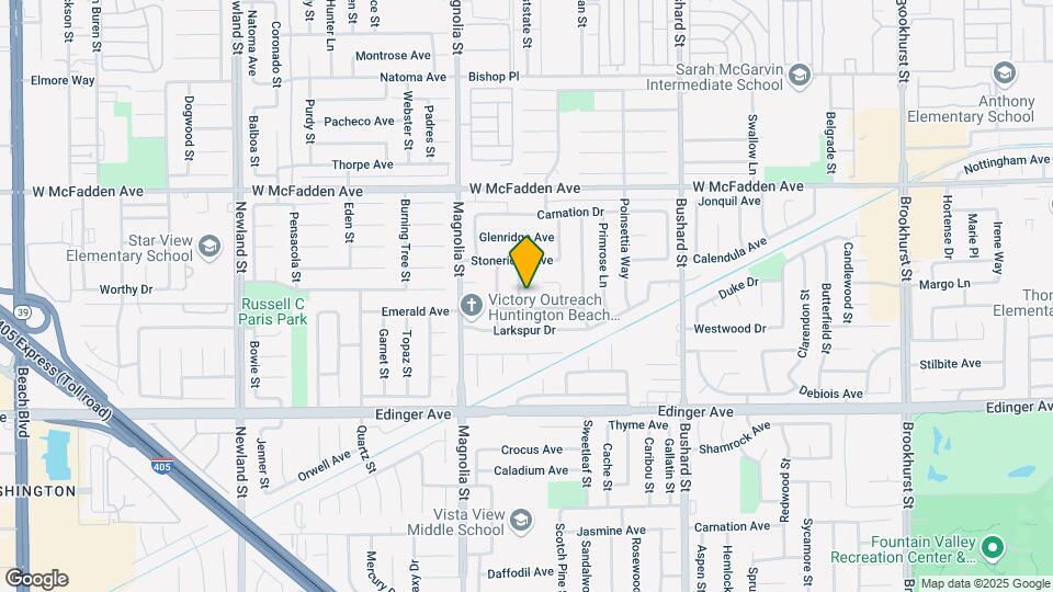 15720 Rose Ln Map and Location Details