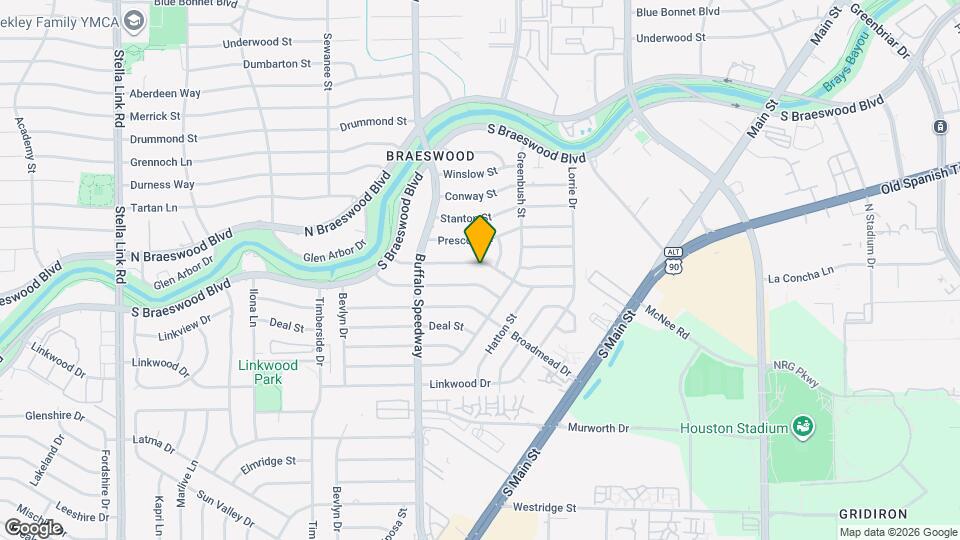 3023 Fairhope St Map and Location Details