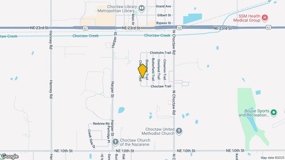 1712 Cherokee Trail Map and Location Details
