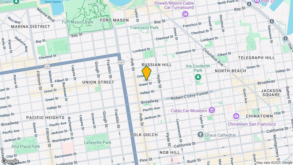 2221 Larkin St Mapa y Detalles de la Ubicación