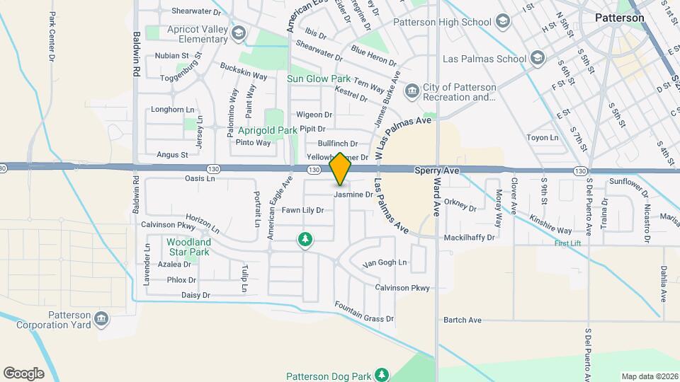 1139 Jasmine Dr Map and Location Details