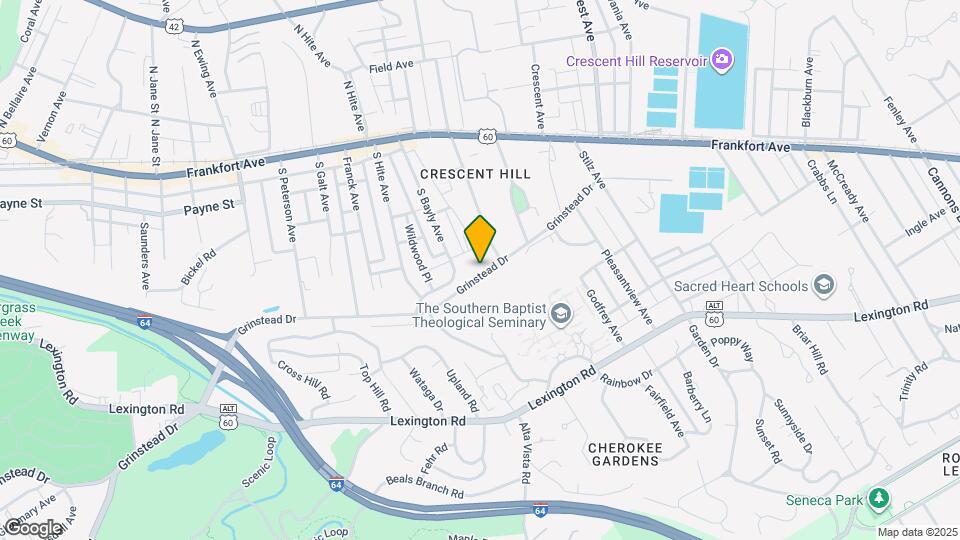 2745 Grinstead Dr Map and Location Details