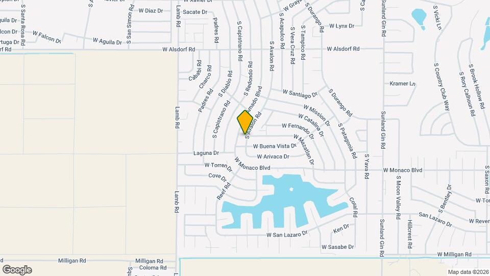 15196 S Avalon Rd Mapa y Detalles de la Ubicación