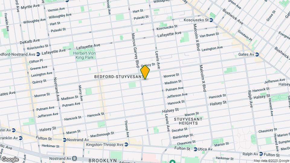 492 Monroe St Map and Location Details