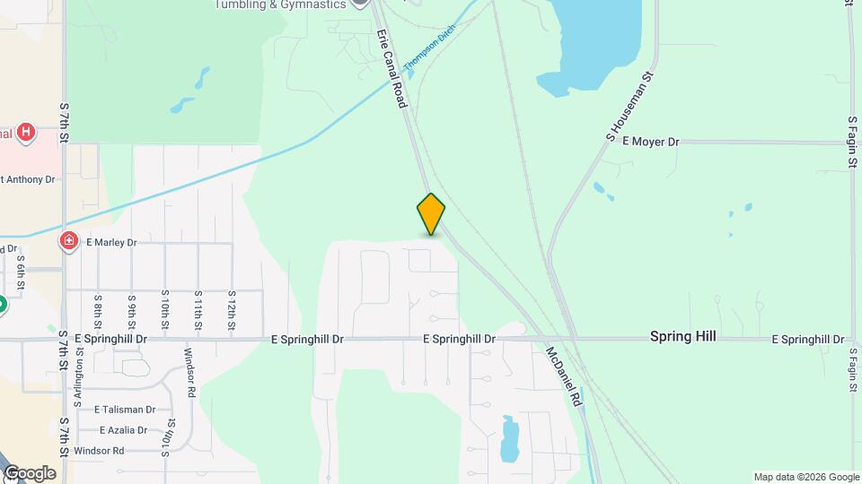 1812 E Morgan Dr Map and Location Details