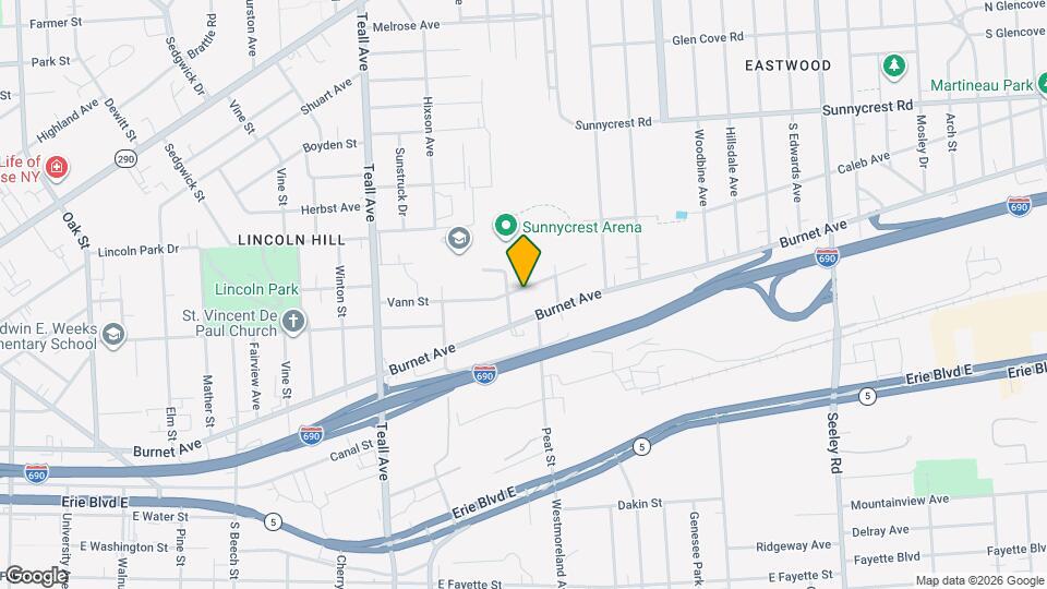 310 Vann St Map and Location Details