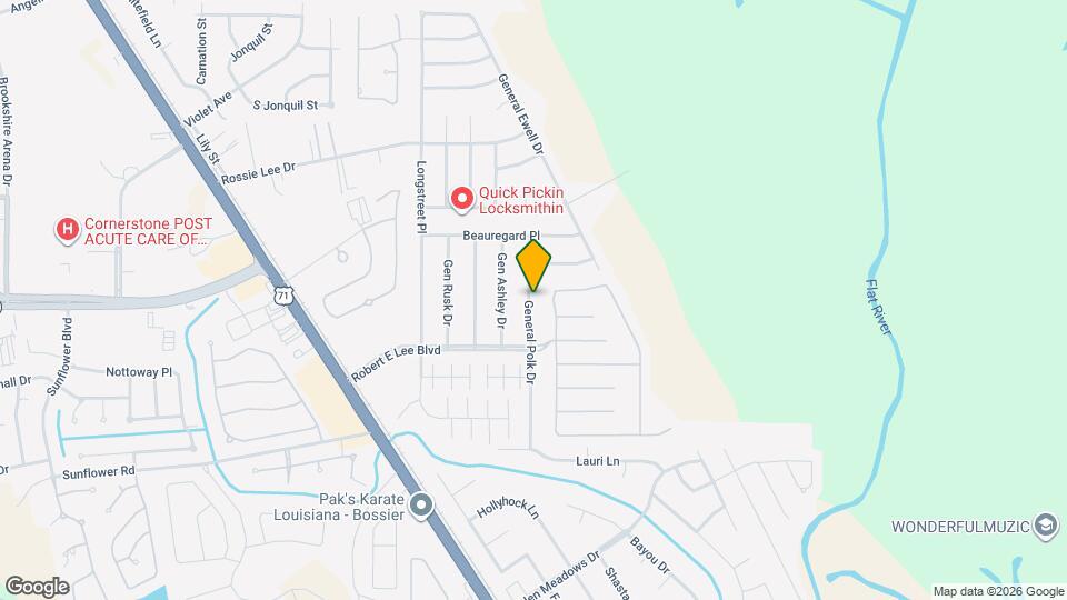 4923 General Polk Dr Mapa y Detalles de la Ubicación