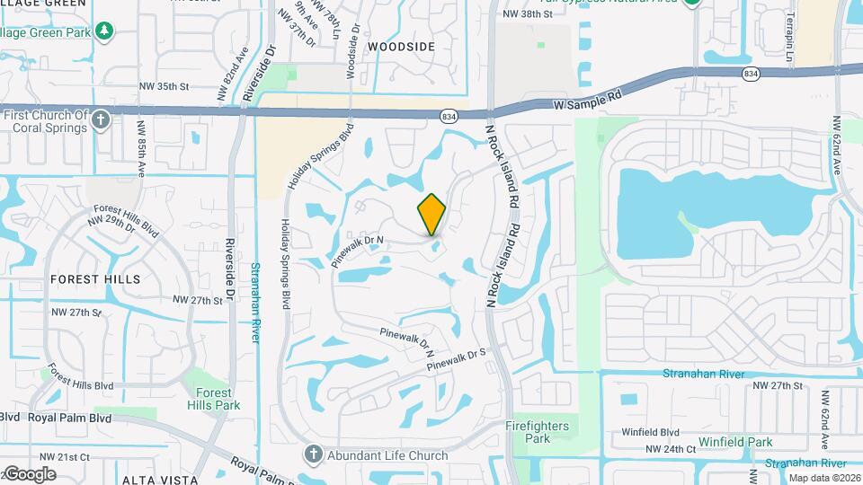 3390 Pinewalk Dr N, Unit 1012 Mapa y Detalles de la Ubicación
