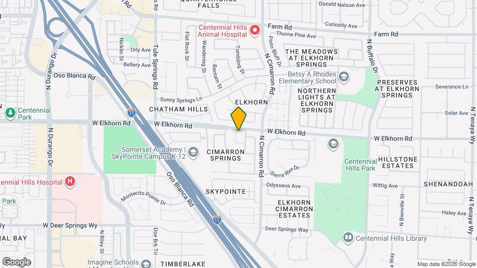 8068 Sweet Clover Ct Map and Location Details