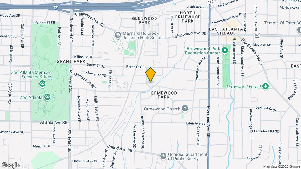 938 Ormewood Ave SE Map and Location Details