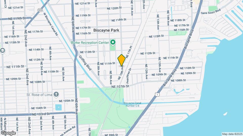 11000 NE 10th Ave-Unit -11000 Map and Location Details