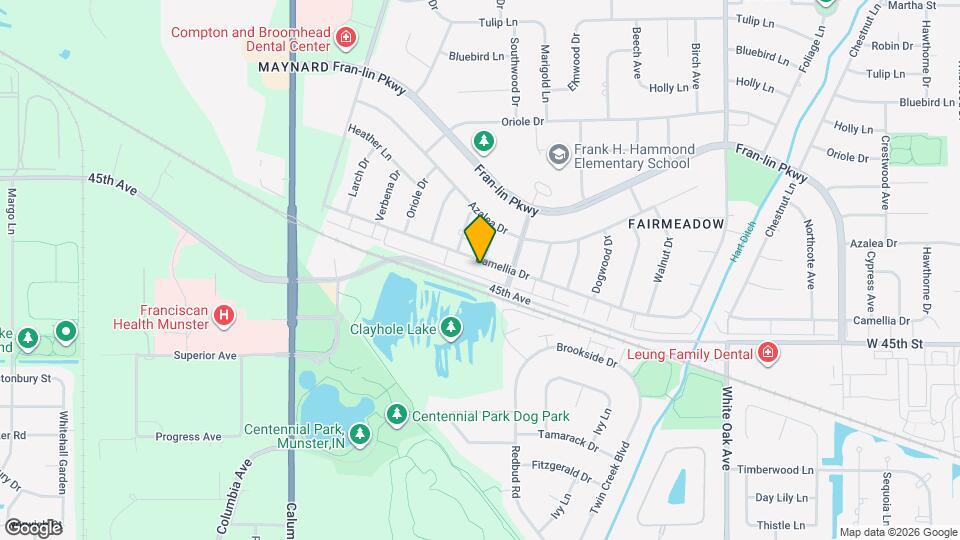 1124 Camellia Dr, Unit 3 Map and Location Details