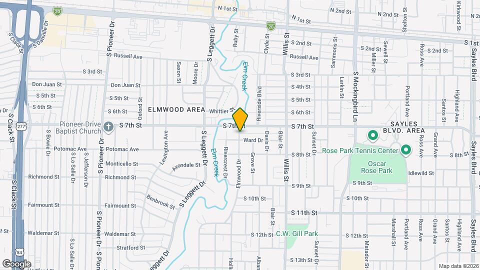 725 Elmwood Dr Map and Location Details
